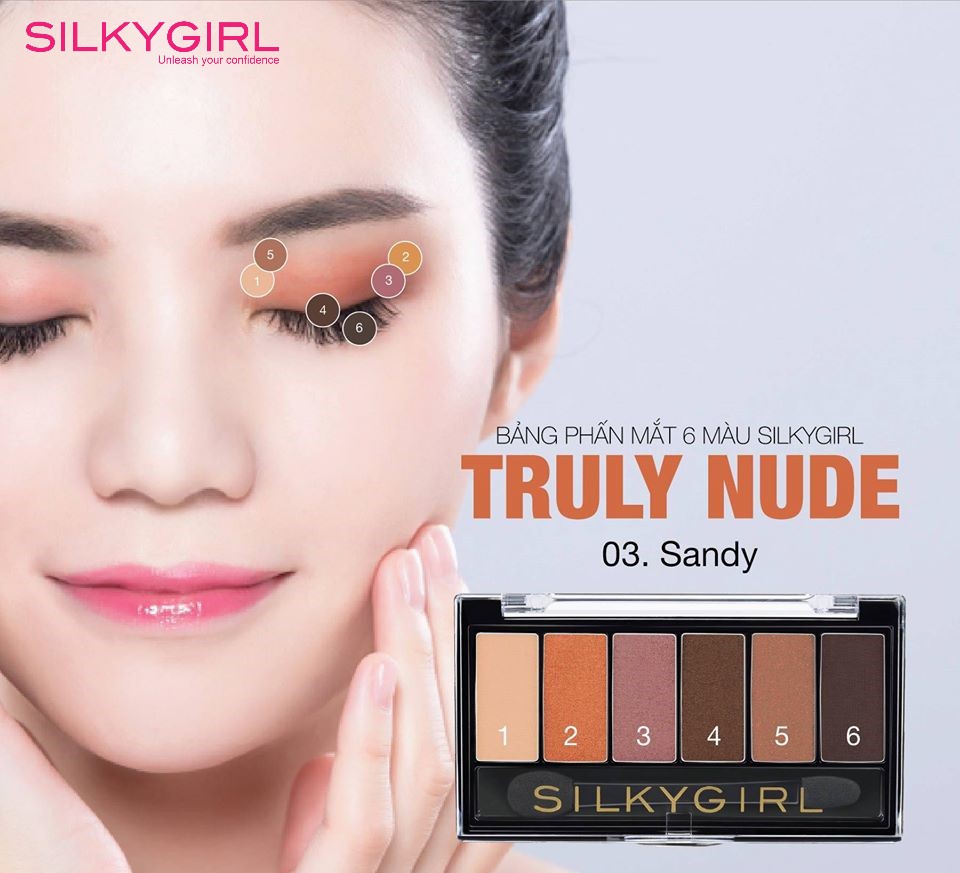 Phấn mắt của Hàn Quốc giá rẻ đẹp: SILKYGIRL TRULY NUDE được rất nhiều người tin dùng