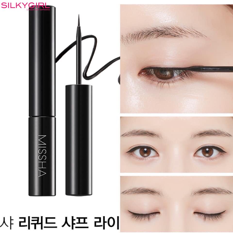 Eyeliner Missha đến từ Hàn Quốc có thể giúp bạn kẻ được nhiều loại make-up khác nhau