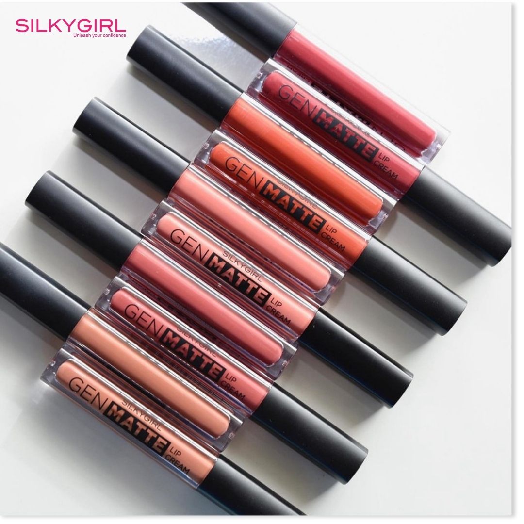 SilkyGirl Gen Matte Lip Cream - Một trong số ít sản phẩm thoả mãn tiêu chí đảm bảo giữa màu sắc phổ biến và tông chuẩn trendy