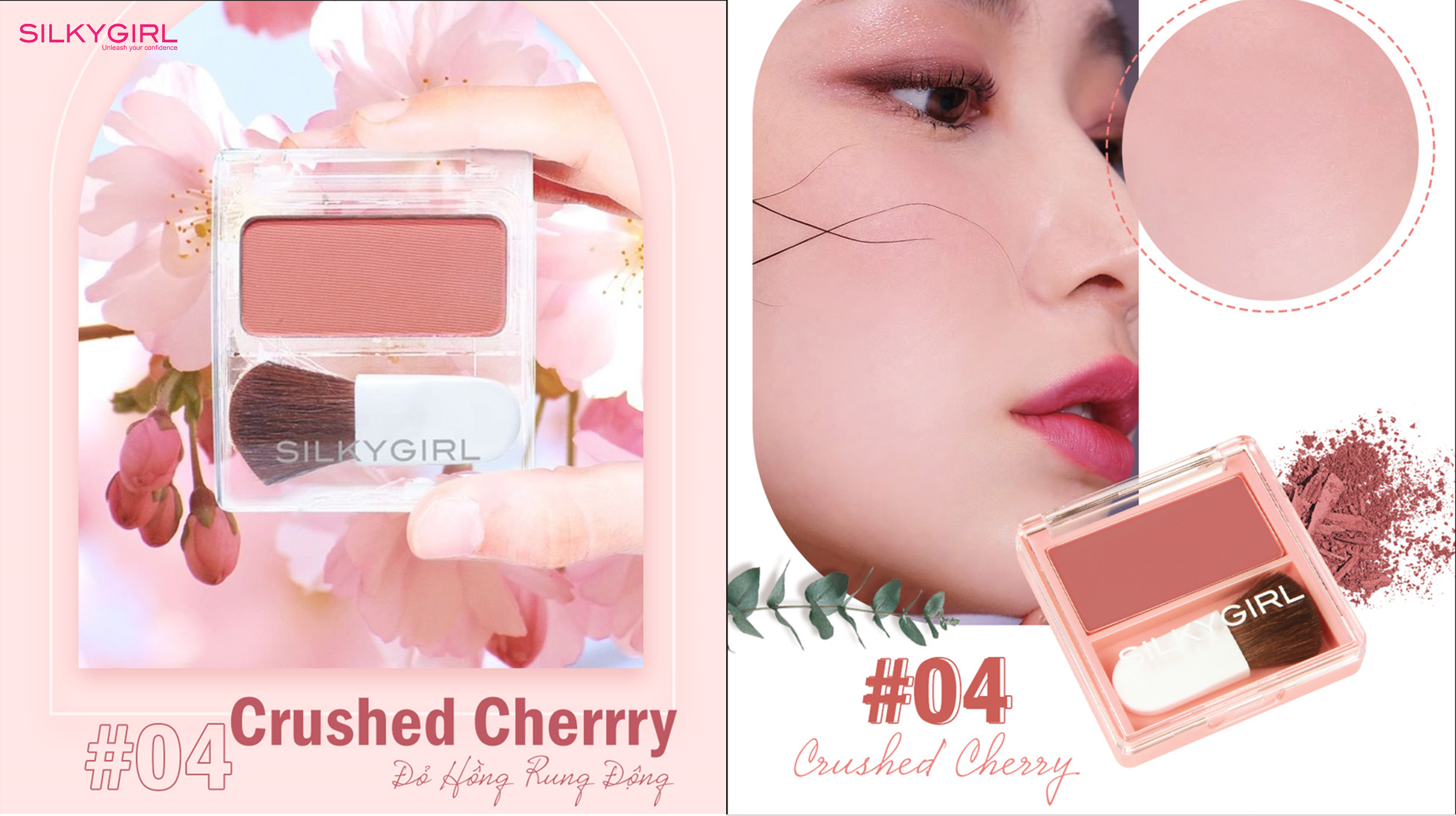 04 Crushed Cherry: Màu hồng đậm