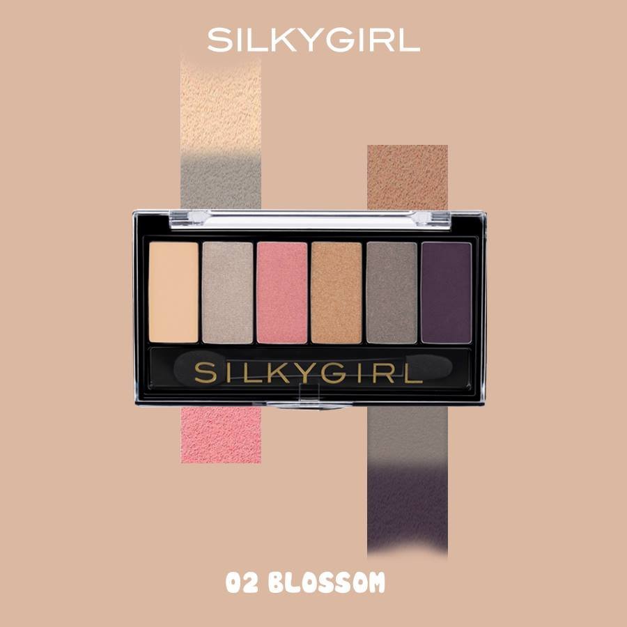 Phấn mắt SILKYGIRL TRULY NUDE 6 COLOR EYE PASSION