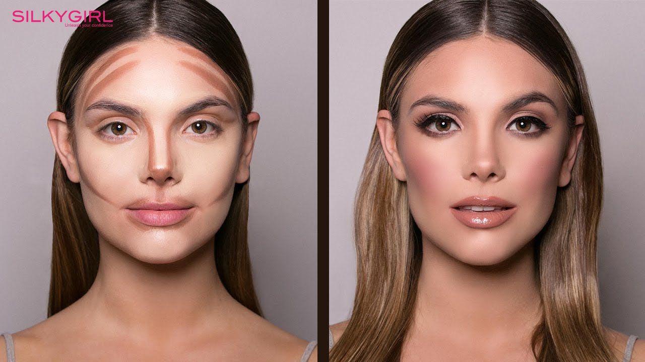 Tạo khối khuôn mặt được xem là cả một "nghệ thuật" trong makeup