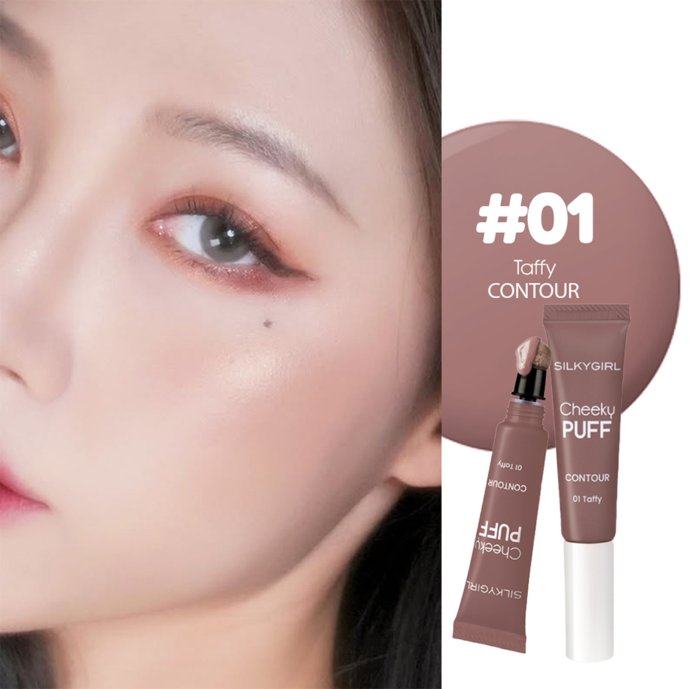 TẠO KHỐI DẠNG KEM SILKYGIRL CHEEKY PUFF CONTOUR - 6ML - Ảnh 6