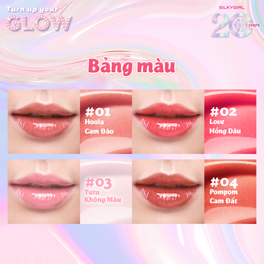 SON BÓNG SILKYGIRL GLOW UP JUICY LIP SERUM - 3G - Ảnh 3