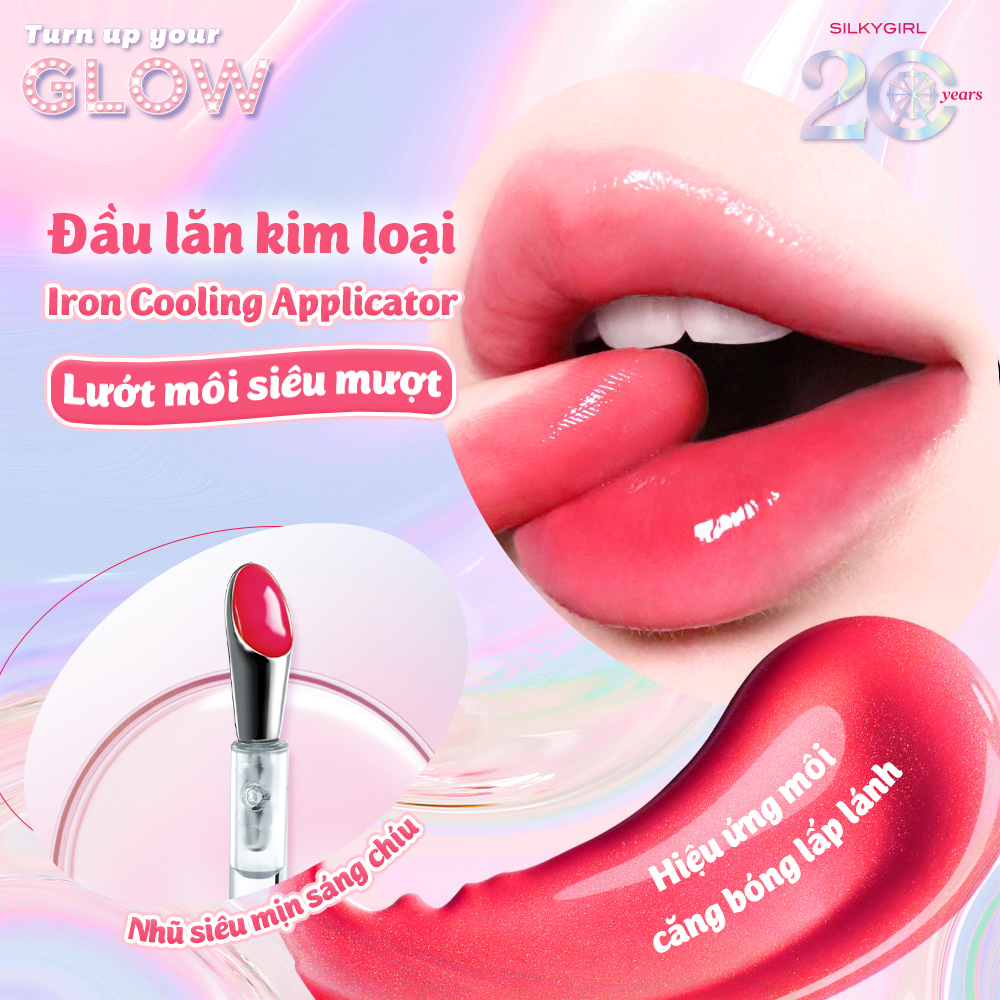 SON BÓNG SILKYGIRL GLOW UP JUICY LIP SERUM - 3G - Ảnh 4