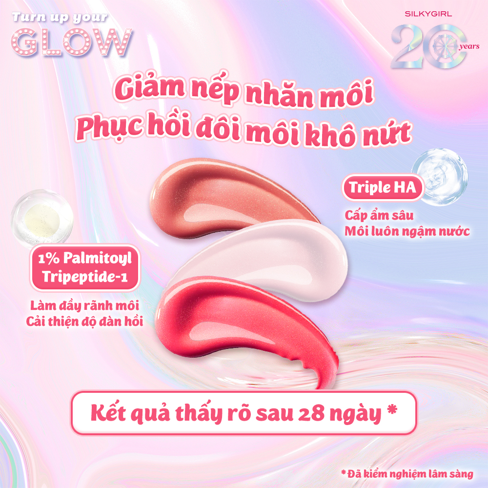 SON BÓNG SILKYGIRL GLOW UP JUICY LIP SERUM - 3G - Ảnh 5